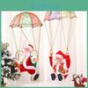 Hula Weihnachten Weihnachtsmann Elektrischer Reifen Kreativer Fallschirm Elektrisches Weihnachtsspielzeug Für Kinder Geschenke Partydekorationen