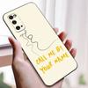 Adınla Çağır Beni Telefon Kılıfı Samsung Galaxy S22 Pro S21 S20 FE Ultra S10 Lite S10 S10E S9 S8 Plus Yumuşak TPU Siyah Kapak