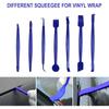 Window Film Tint Tools Large Felt Squeegee Safety Cutter Car Wrap Edge Trimming Squeegee Vinyl Wrap Tools Kit Decal Applicator