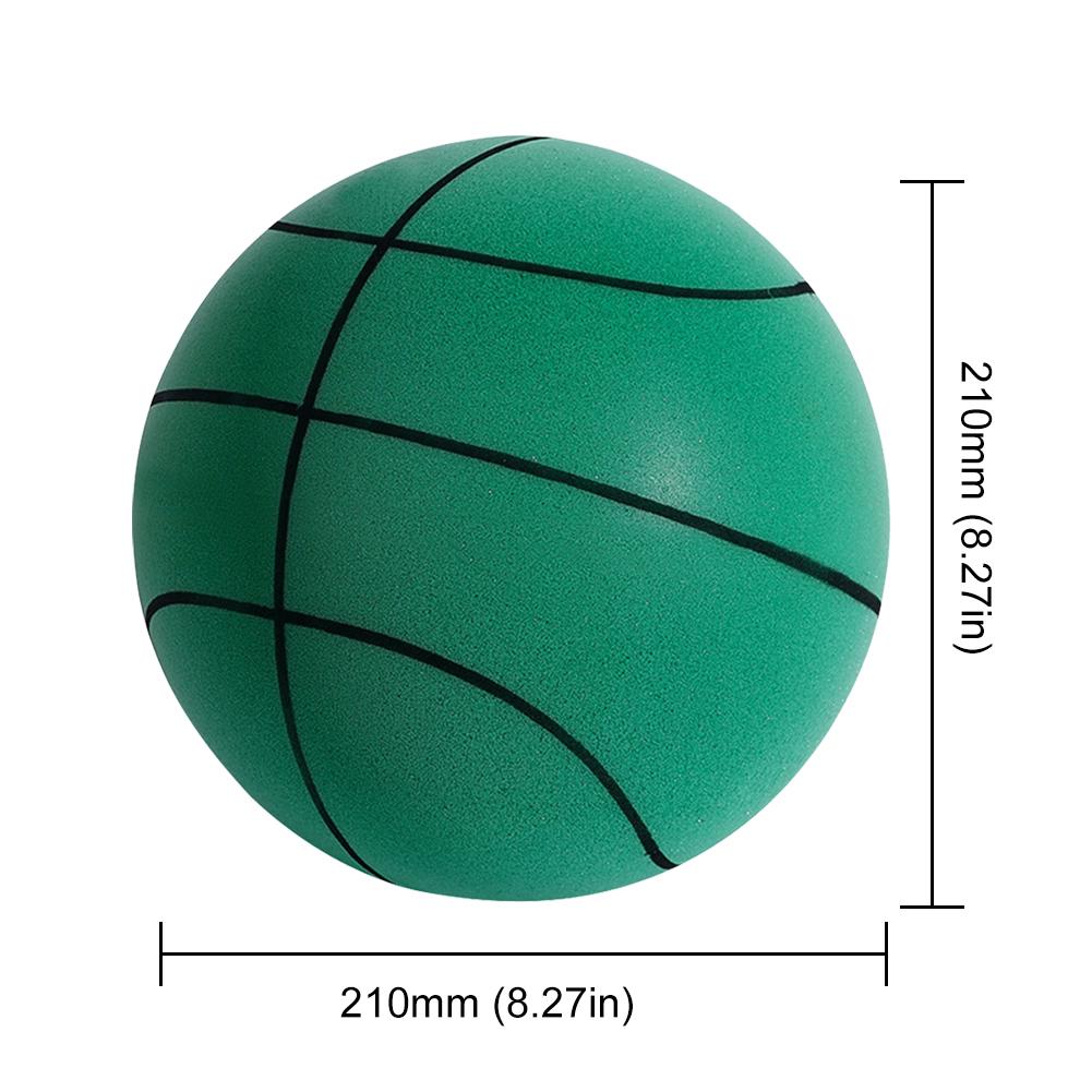 Kids Bouncing Mute Basketball 18/21/24cm Indoor Squeezable Silent Basketball Lightweight Small Basketball Hoop Bounce Football