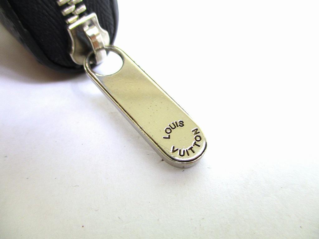 Authentic LOUIS VUITTON Damier Graphite Leather Zippey Coin Purse #a951  Refurbished