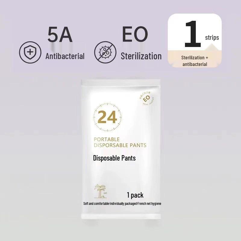 

Женские одноразовые трусики для беременных и путешествий - Не требующие стирки для послеродового периода, студентов, отелей M (Below 45KG)