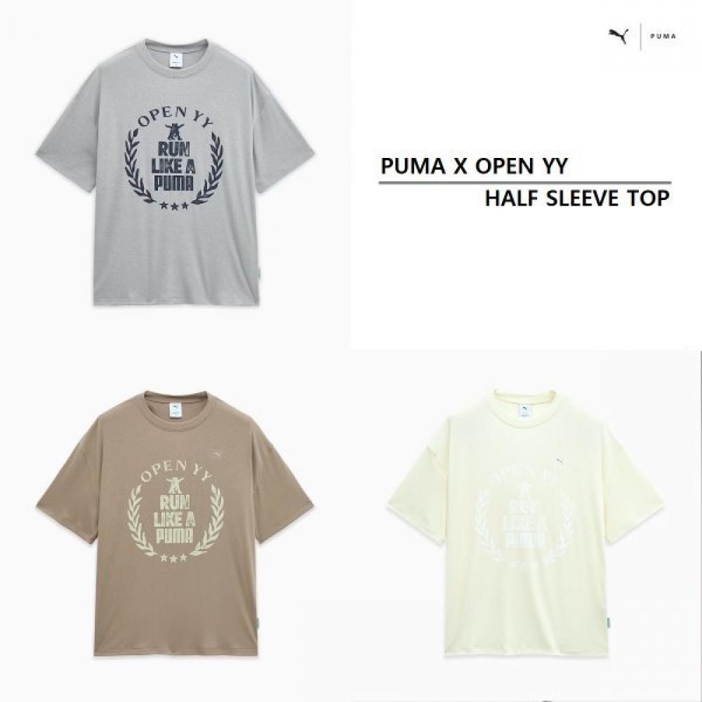 

Puma X Open Yy Half Sleeve Top 950523 02 gray/S