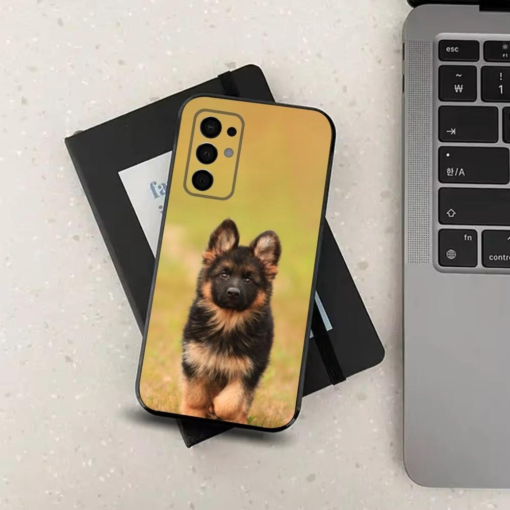 Animal German Shepherd Dogs Phone Case For Samsung Galaxy A91,A80,A73,A72 ,A71,A53A52,A32 ,A31A22,A21s,A20,Black Cover