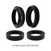 Motorcycle 35x48x11mm Front Fork Damper Oil Seal Dust Sealed Rings Kit
