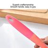 Cooking Spatula Transparent Twocolor Silicone Wide Mouth Frying Spatula Pancakes Fried Shovel for Home Kitchen