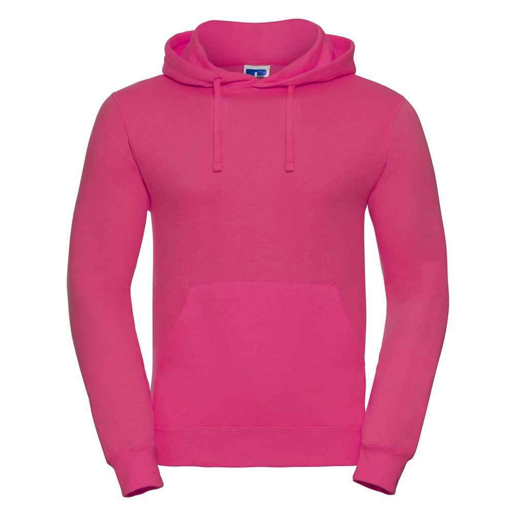 Russell heren effen hoodie XS fuchsia