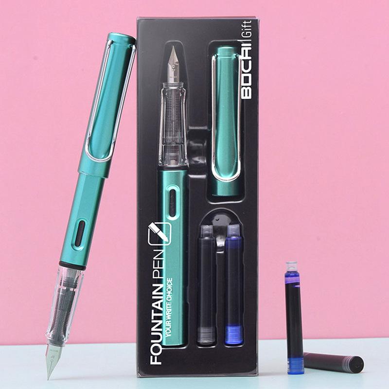 Bo Cai Third Grade Fountain Pen Set: Calligraphy Practice & Posture Correction for Kids