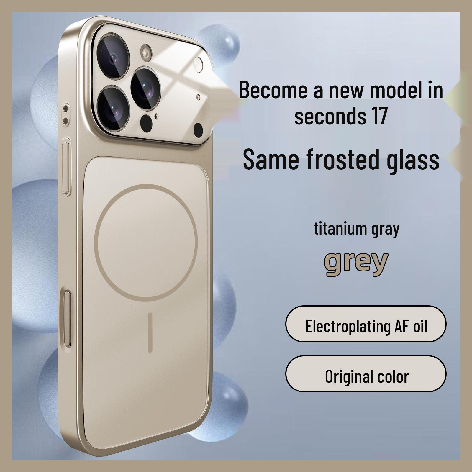 

Second Chance Magnetic Frosted Protective Case for Apple 16 Pro Max/iPhone 17 iPhone 17