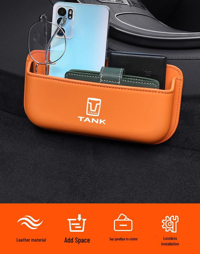 Car Storage Box: Premium Interior Organizer for Tank 300/400/500/700/800 Models