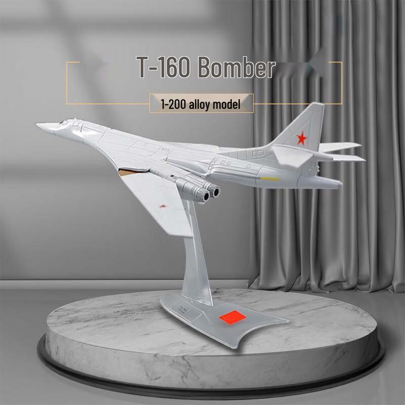 1:200 Tu-160 Strategic Bomber Metal Model