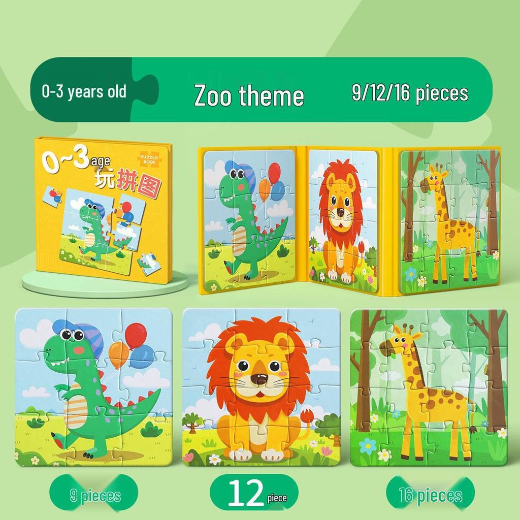 Magnetic Educational Puzzle for Kids Ages 0-6: Early Learning Toy