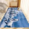 Horse Kitchen Mat Nordic Style Bedroom Living Room Doormat Home Balcony Anti-Slip Welcome Rug