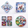 Magneti per Frigorifero Portogallo Mosaico Creativo Lisbona Cock Souvenir Turistici Adesivi Magnetici per Frigorifero Regali di Matrimonio