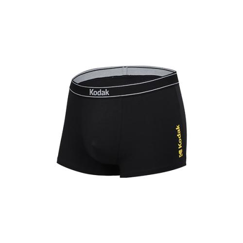 

[Kodak Underwear] Simple Logo Cotton Span Trunks bk KDMDOAP22 [Shipped from Korea] 100% Authentic 95