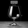 ZISIZ Kristalglas Brandy Snifter