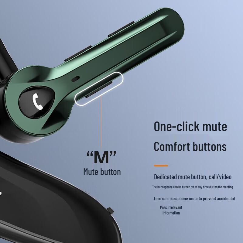 Newmine SL88 Bluetooth Ear-hook Headset with ANC