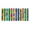12pcs Teenage Mutant Ninja Turtles Slap Bracelets Kids Birthday Party Favors Wristband Toys for Boys Cosplay Supplies