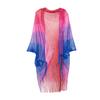 Nuova Moda Scialle Poncho lavorato a maglia traforato estivo elegante da donna con nappe, Sciarpa Pashmina Wrap Shawl per donna