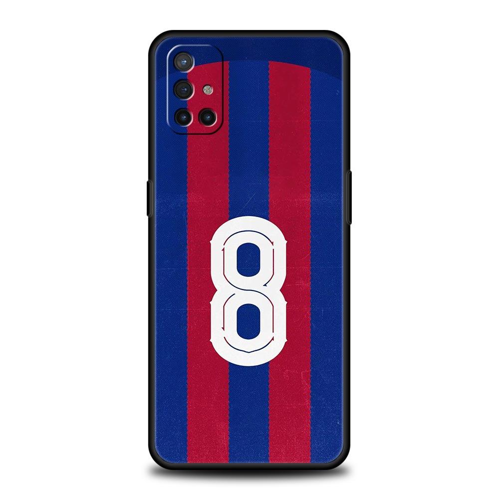 Handyhülle Für OnePlus 15 13 12 11 10 9 8 7T Pro 13T 13R 12R 10R 9RT 8T Nord 2T CE 2 3 5G Lite Weiche Hülle Fußballnummer