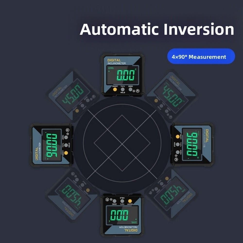Single-sided Magnetic Slope Meter Waterproof Digital Inclinometer  Construction