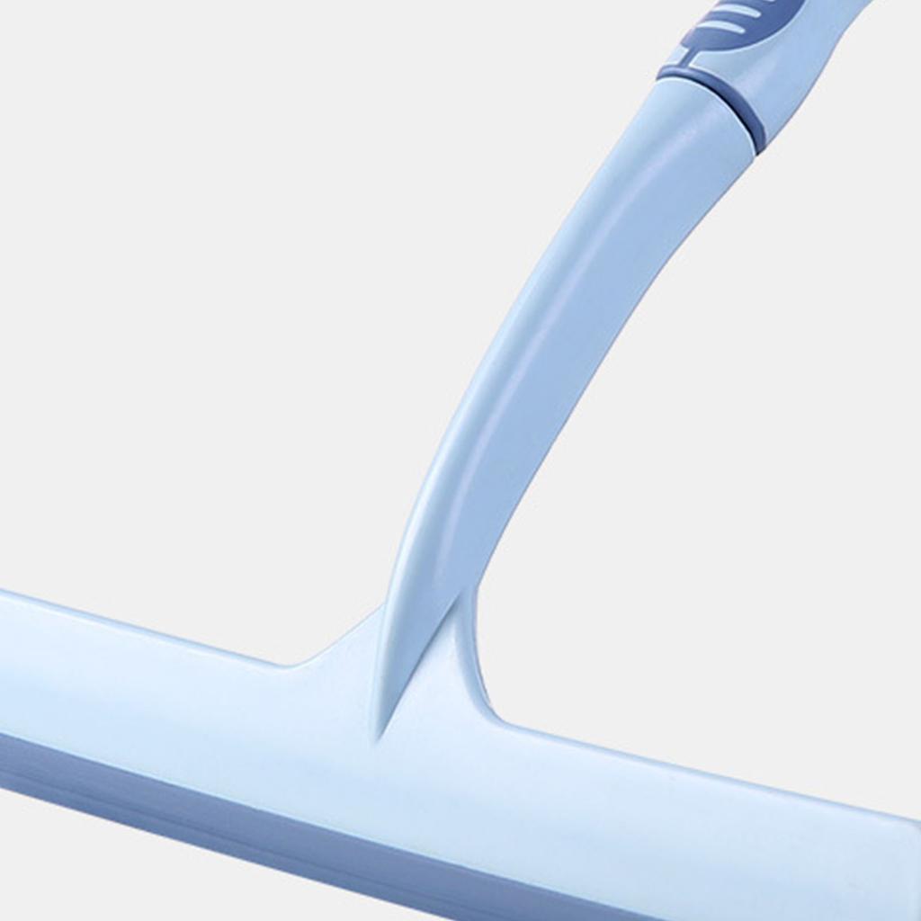 Tergicristallo in Vetro Antiscivolo Multiuso Finestra Specchio Vetro Spatola Strumento per la Pulizia della Casa Blu