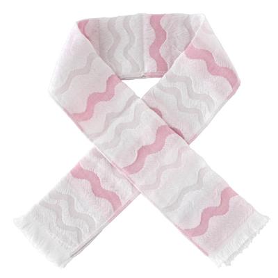 Long Towel ECO De Cooling 0006 8 X [Blooming] Cool, Touch, (Pink), Women's, Approx. 90cm, 094991-0006-01