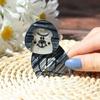 Blucome Custom Handmade Acrylic Cute Gorilla Brooches Pins for Women Vivid Animal Brooch Acetate Fiber Christmas Costume Jewelry