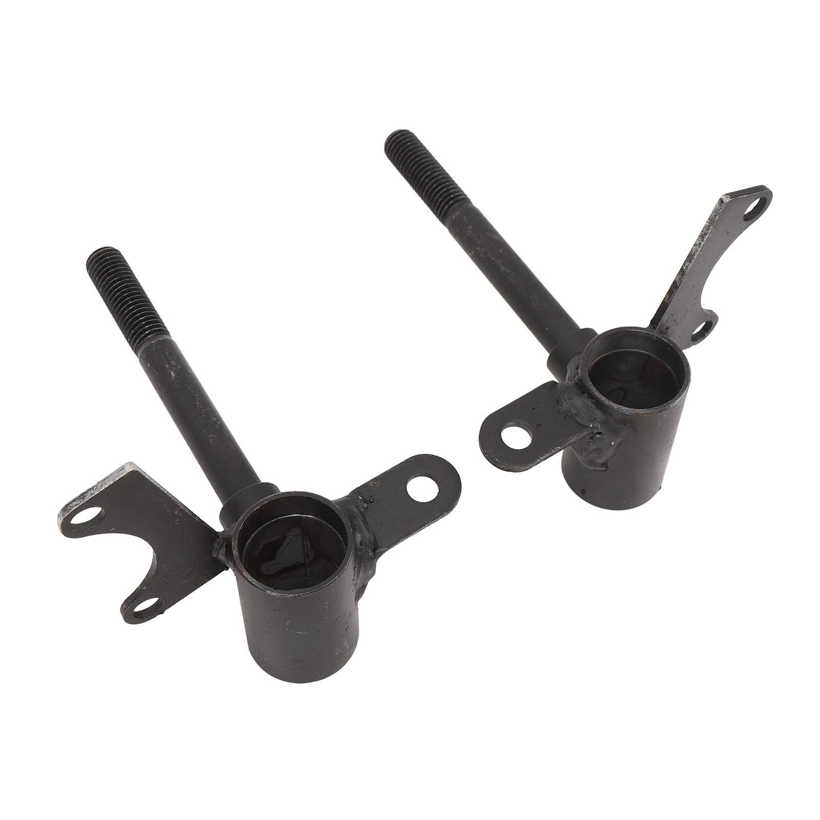 

Пара 10-миллиметровых шпинделей поворотного кулака переднего колеса для квадроцикла Go Kart Quad ATV объемом до 110 куб. см, черного цвета