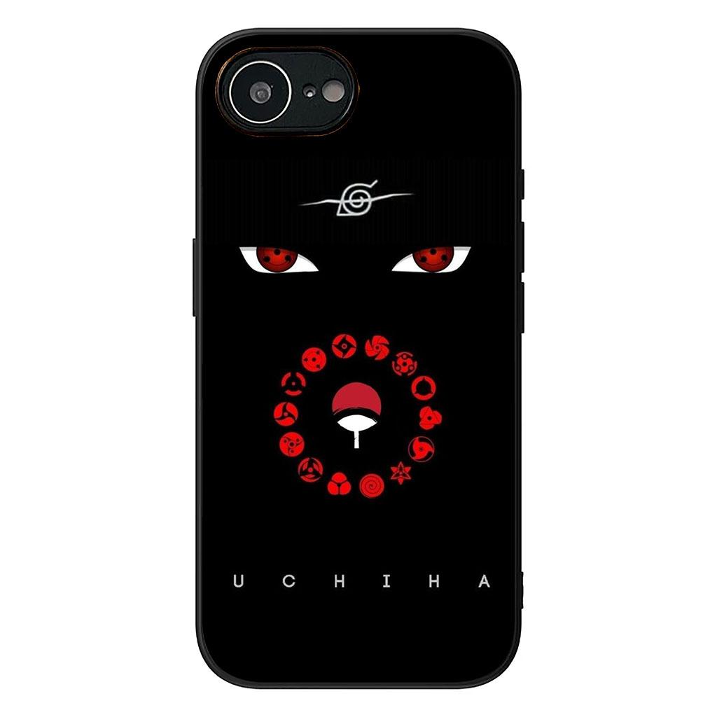 Cover for Apple iPhone 16 15 14 Plus 13 12 Mini 17 Pro Max + ProMax 16E Air Phone Case Uchiha Itachi Akatsuki Narutos