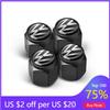 VW GTI GOLF 2026 Hot For VW VOLKSWAGEN 4pcs Metal Car Wheel Tire Valve Caps Stem Case Covers For VW Volkswagen Golf Polo Passat 