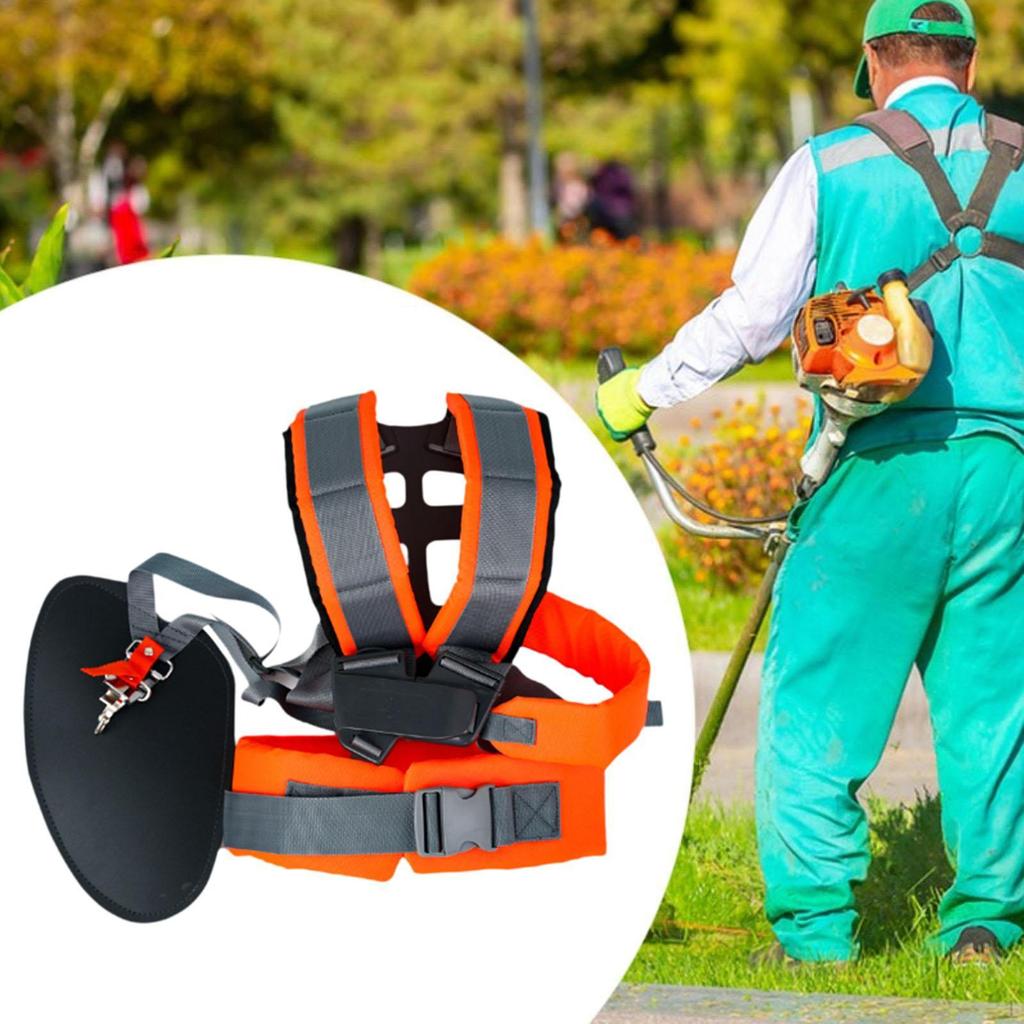 Trimmer Shoulder Strap Mower Backpack Straps Padded Belt
