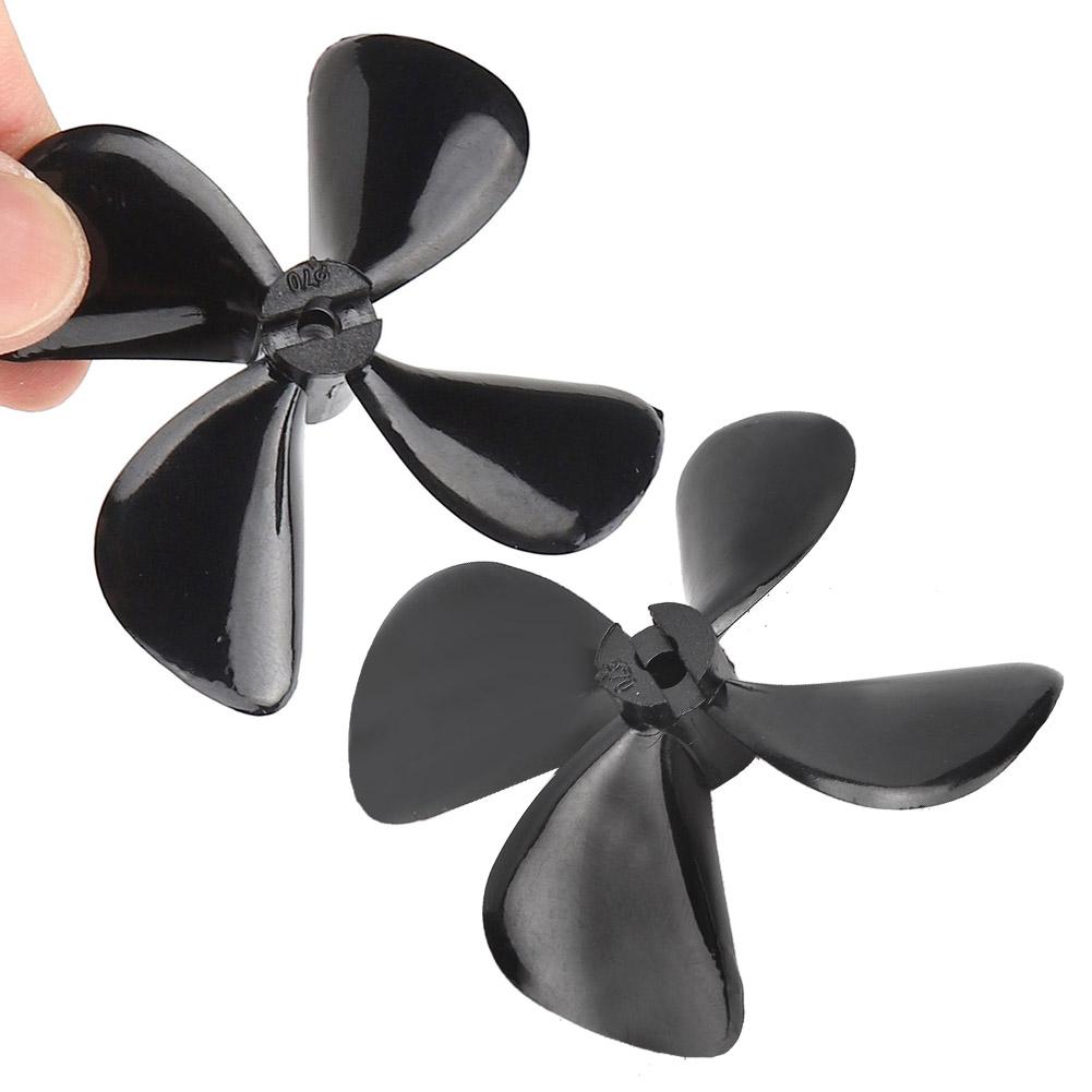 (2Pcs/set) For Model Drone Boat Fishing Ship Propeller Accessories 4?Blades Propeller