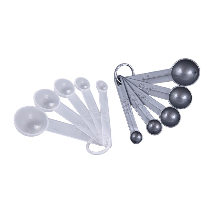 5Pcs/Lot Measuring Spoon With Scale For Kitchen Cake Baking Spoon Set With Scale