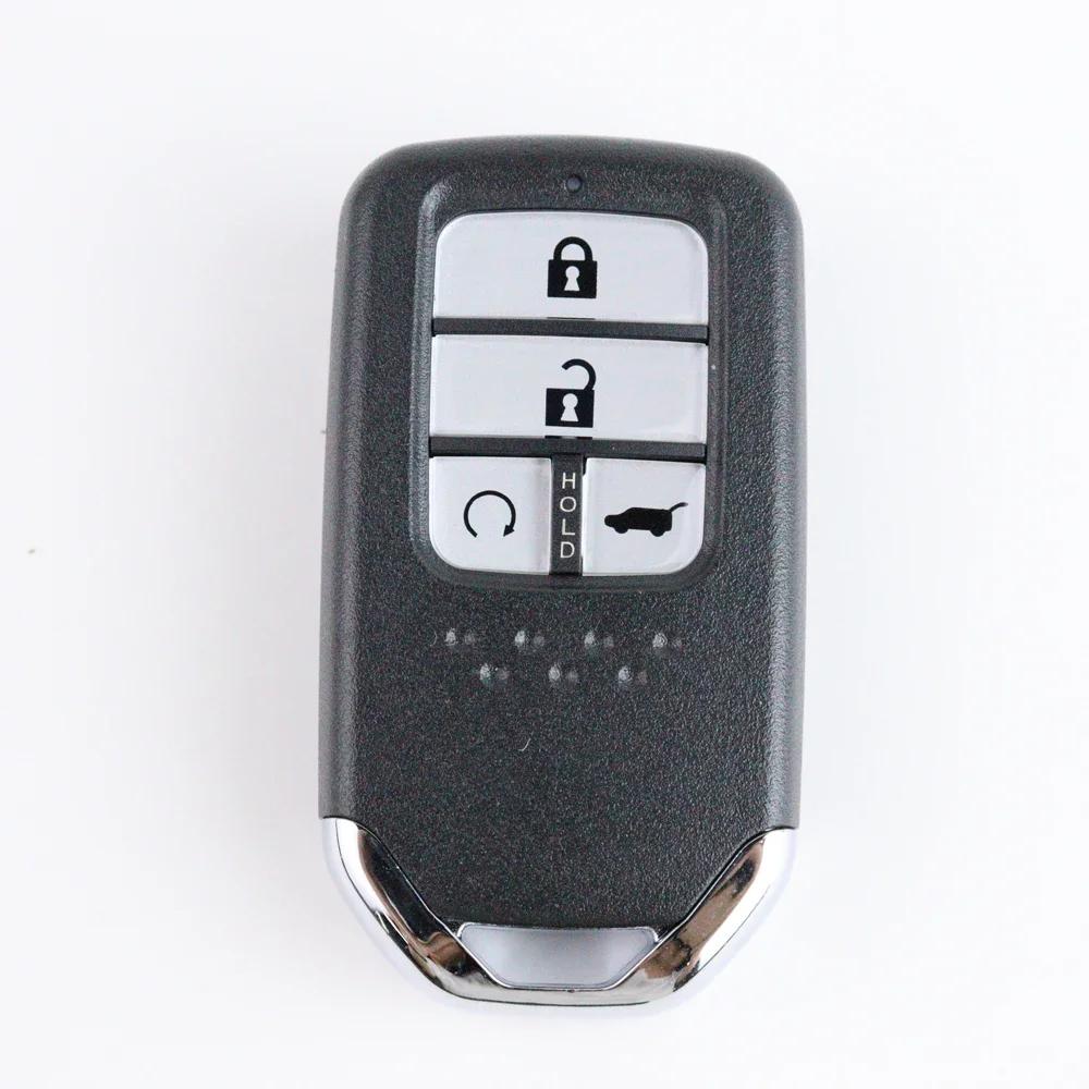 Car Key Fob Case Shell Housing For Honda Vezel City Civic Jazz Brv Br-V Hrv Accord Exl Crv Pilot Ridgeline Odyssey Grace Crider