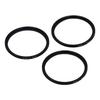 3PCS 55mm Star Filter 4 Points 6 Points 8 Points Starburst Lens Filter with Storage Pouch for DSLR Cameras