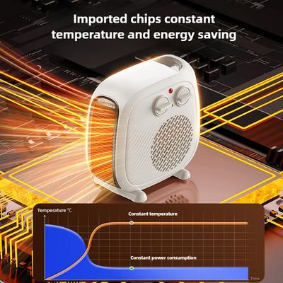 Winter Household Small Electric Heater Office Mini Desktop Warm Air Blower Intelligent Constant Temperature Warm Air Heater