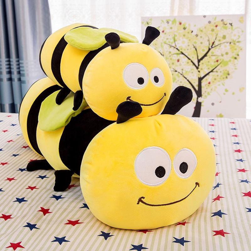 Cute Plush Bee Toy For Girls Soft And Fluffy Stuffed Animal Doll Perfect Bedtime Companion And Birthday Gift Characters)
