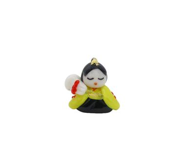 Glass Square Cute Glass Hina Doll Dimensions Small
