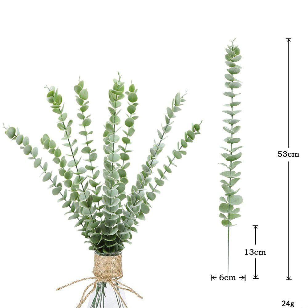 

Natural-looking Artificial Eucalyptus Leaf For Home Decor And Wedding Green1