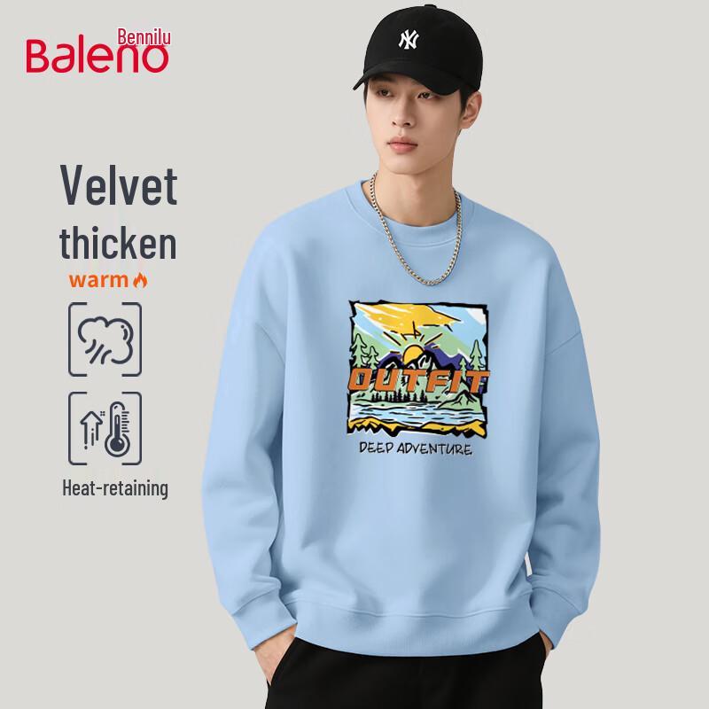 Baleno Men's Graffiti Crew Neck Sweatshirt