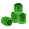 Set of 8 Tire Air Valve Caps, Luminous, Fluorescent, High