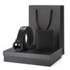 Men's Business Gift Set: Cowhide Wallet with Automatic Buckle Belt