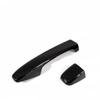 For 12-16 Subaru Impreza Glossy Black Smart Keyless Side Door Handle Cover Trim
