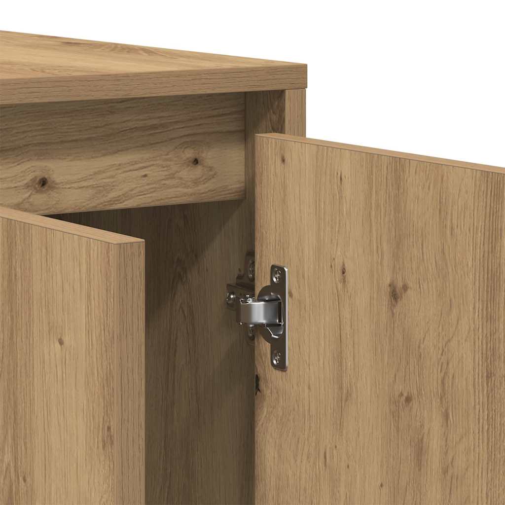 Artisan Oak Sideboard 135 x 41 x 75 cm Engineered Wood