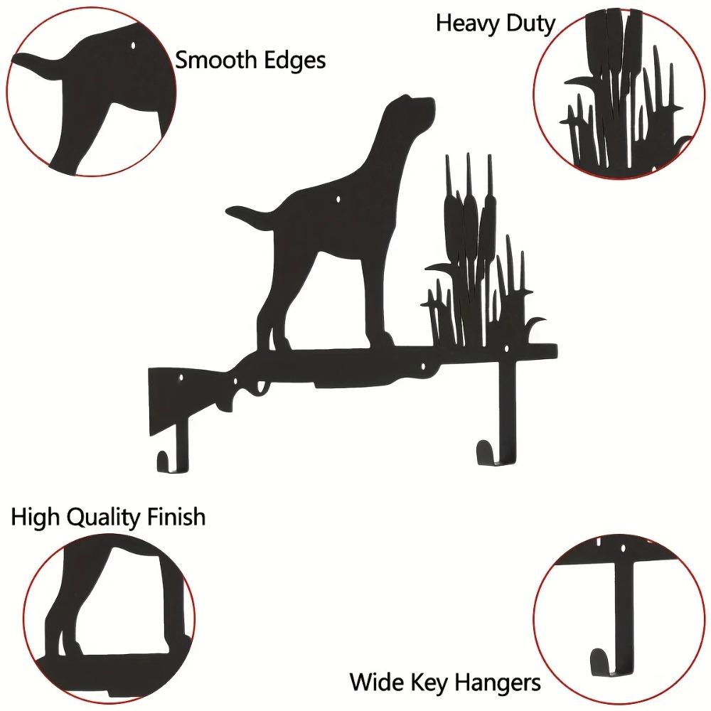 Household Multi-Purpose Key Hooks - Wall Decoration for Clothes Bags, Wall-Mounted Key Holder, Easy Installation