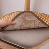 4 Piece Non-slip Rattan Cooling Seat Cushion Breathable Quick-drying Summer Chair Pad Natural Materials Rustic Style Seat Cover