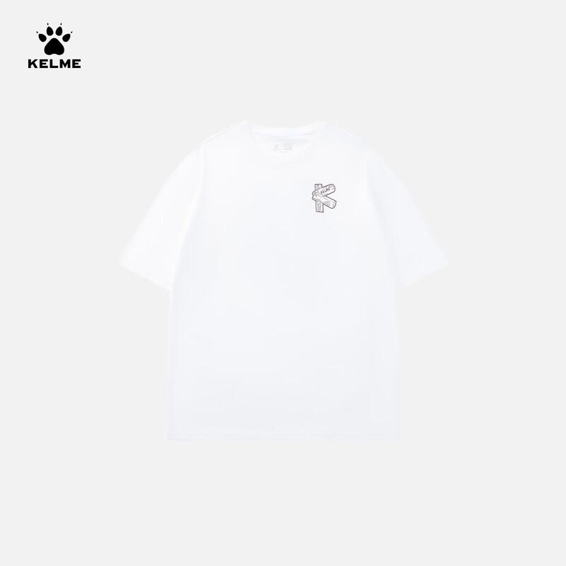 KELME Herren Rundhals-T-Shirt Schnelltrocknend