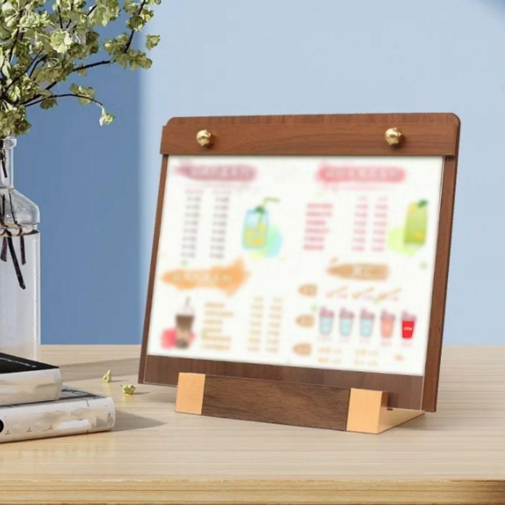 A4/A5 Table Sign Holder Horizontal/Vertical Menu Flyer Paper Stand  Wedding