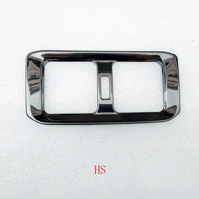 Wewnętrzna tylna ozdobna osłona nawiewu powietrza Metalowa do Toyota Rav4 Rav 4 Xa50 Akcesoria samochodowe 1 szt.